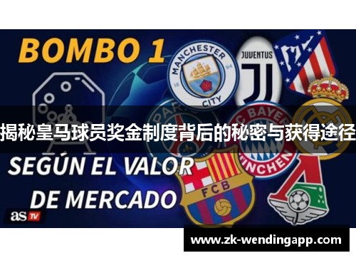 揭秘皇马球员奖金制度背后的秘密与获得途径
